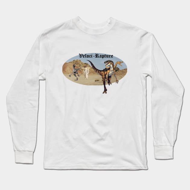 VelociRAPTURE Long Sleeve T-Shirt by TheArcaneGinger